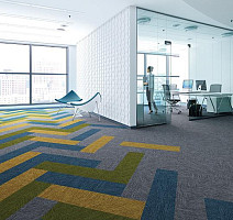 Flotex Frameweave planks 142004 Citrine фото 2 | FLOORDEALER